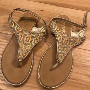 Sparkly sandals